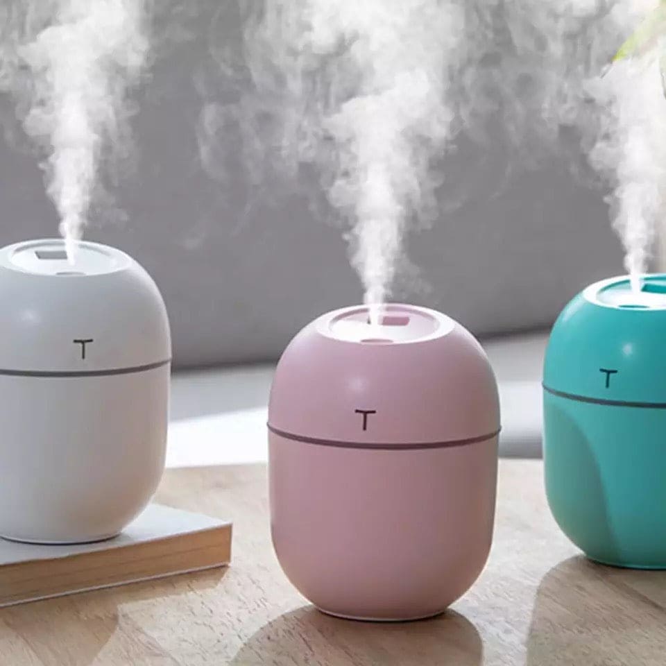 Mini Portable Ultrasonic Air Humidifer, Aroma Essential Oil Diffuser, USB Mist Maker, Mute Desktop Humidifier, LED Display Office Car Diffuser Mini Portable Ultrasonic Air Humidifer, Aroma Essential Oil Diffuser, USB Mist Maker, Mute Desktop Humidifier, LED Display Office Car Diffuser